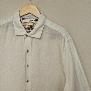Robert Graham Linen Button Down Classic Fit XXL